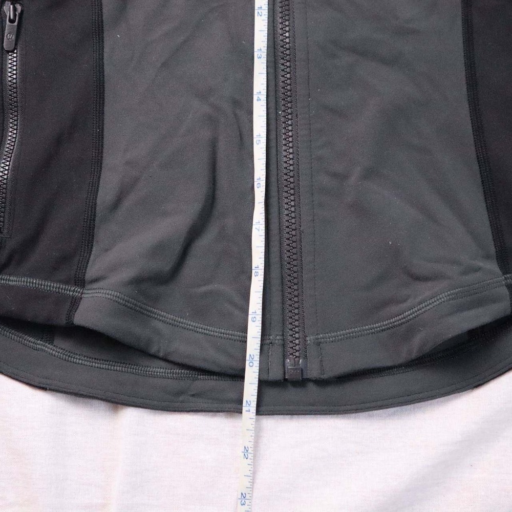 Lululemon Athletica Define Jacket Black Full Zip Womens Size 6 Athleisure - Picture 10 of 10